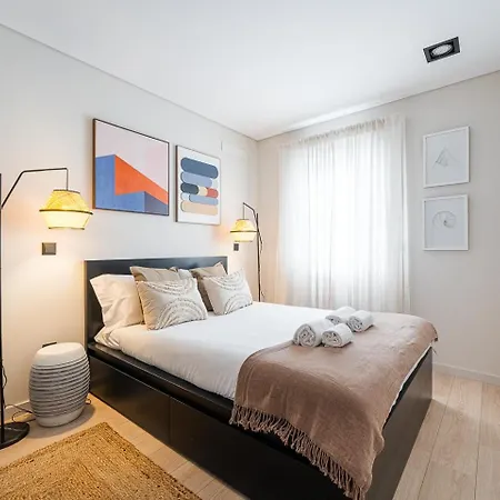 Appartement Guestready - Quental Wallpaper Near Marquês Square