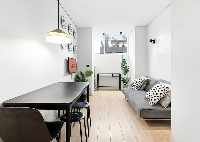 公寓 Guestready - Quental Wallpaper Near Marques Square 波尔图